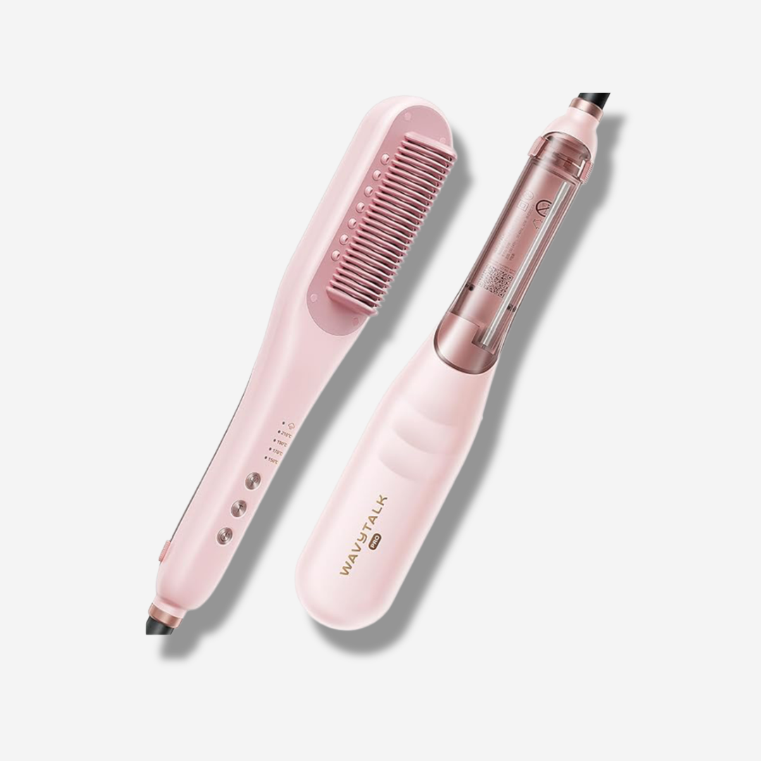 Wavytalk スチームストレートブラシ 3in1 ヘアケアブラシ